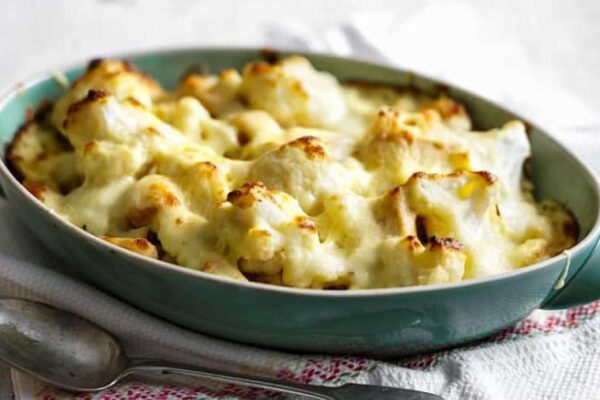 Gratin chou-fleur et saumon au thermomix