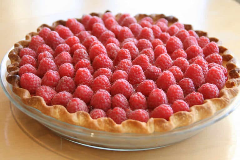 Tarte aux framboises au Thermomix