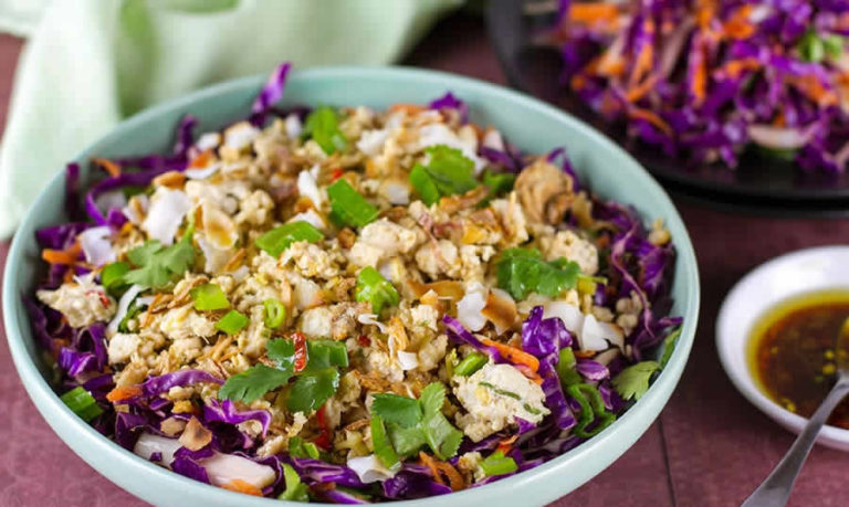 Salade de chou rouge au thermomix