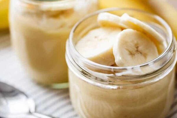 Crème de banane au lait d'avoine au thermomix