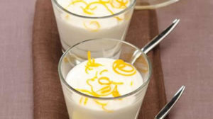 Crème dessert au citron façon danette au Thermomix