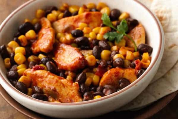 Poulet à la mexicaine au cookeo