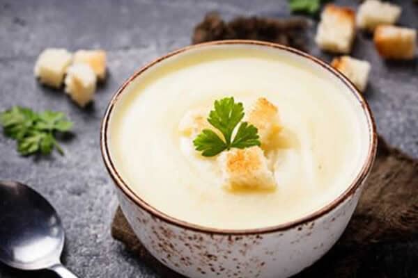 Velouté de chou blanc au poivre au Thermomix