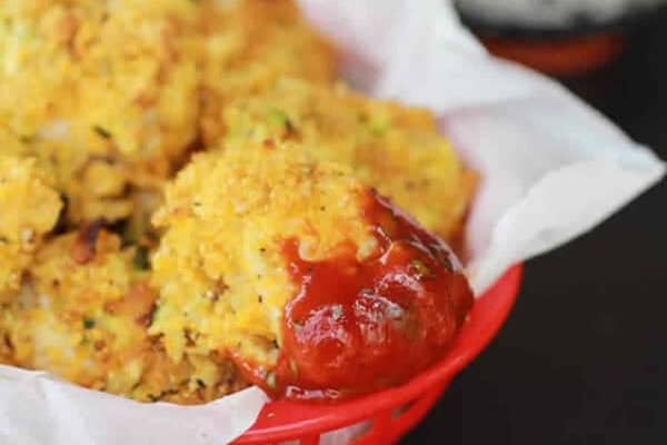 Nuggets de poulet aux courgettes au Thermomix