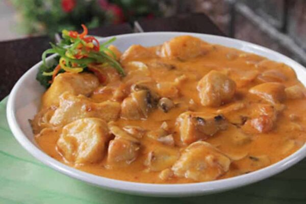 Poulet sauce aux poivrons au Thermomix