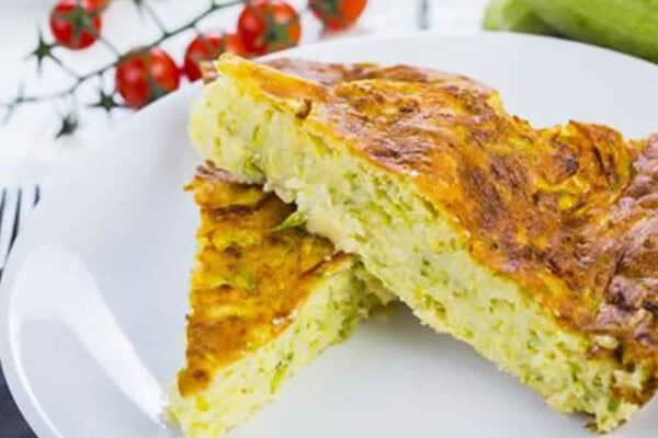Quiche sans pâte aux courgettes et jambon au Thermomix