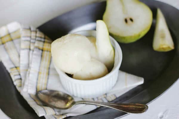 Sorbet de poires au Thermomix