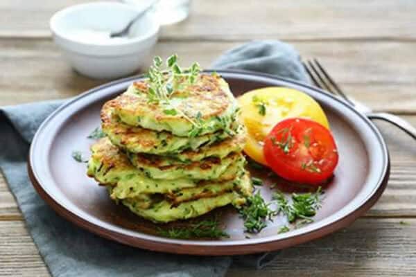Blinis de courgette au Thermomix