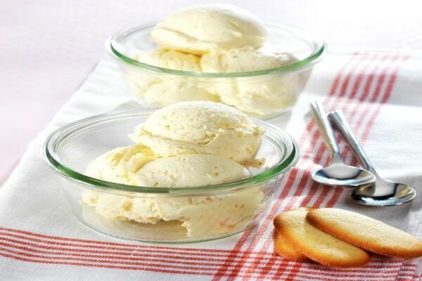 Crème glacée au mascarpone vanillé au Thermomix