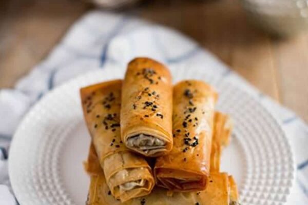 Petits croustillants chèvre et olives au Thermomix