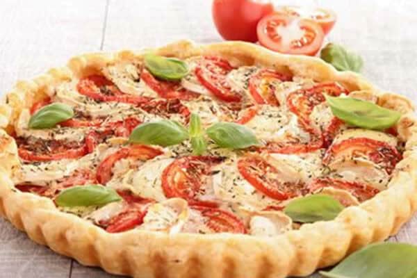 Quiche aux tomates et fromage de chèvre au Thermomix