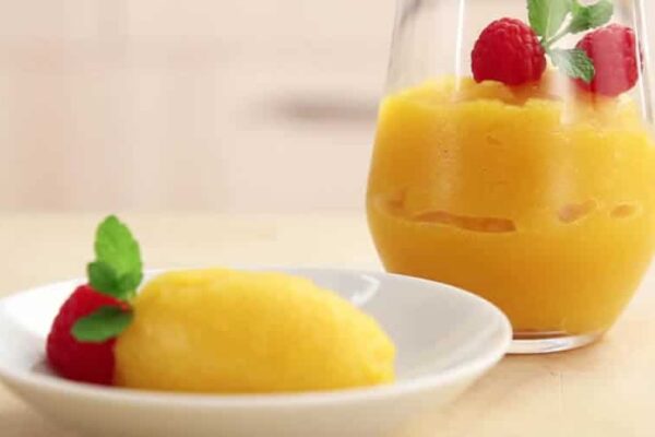 Sorbet aux fruits de la passion au Thermomix