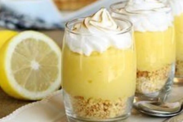Verrine façon tarte au citron meringuée au Thermomix