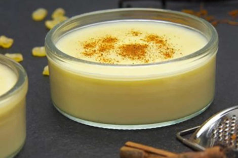 Crème dessert sans œufs au Thermomix