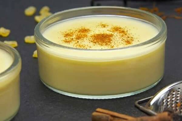 Crème dessert sans œufs au Thermomix