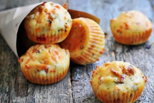 Flans tomate mozzarella et lardon au Thermomix