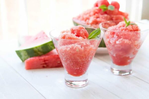 Granité de pastèque au Thermomix