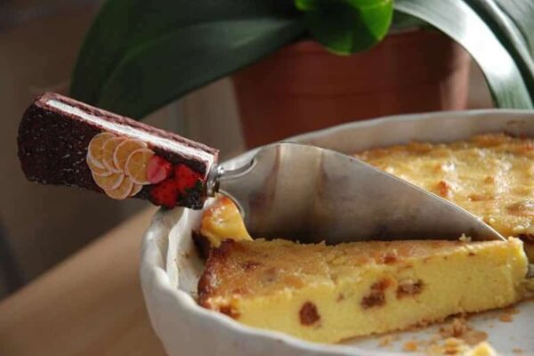 Gâteau de semoule aux raisins au Thermomix