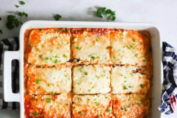 Lasagnes d'aubergines recette W Watchers