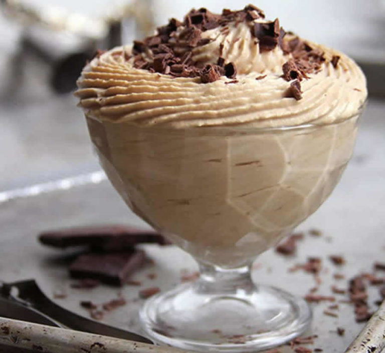 Mousse glacée au café au Thermomix