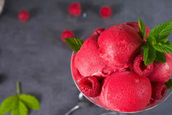 Sorbet de Framboise au Thermomix