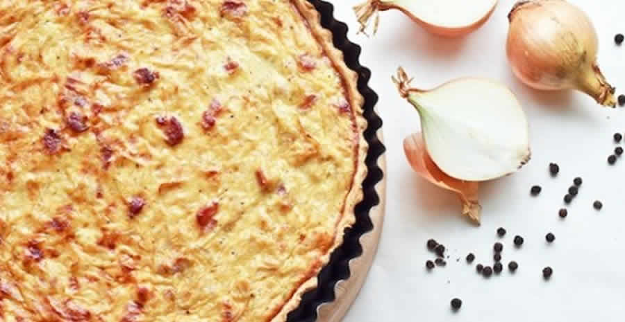 Tarte A L Oignon A La Creme Au Thermomix Recette Thermomix