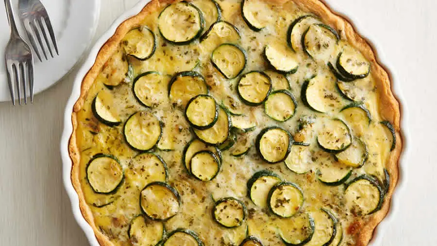 Tarte à la courgette et feta au Thermomix