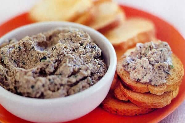 Tartinade aux champignons et aux noix au Thermomix