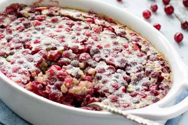 Clafoutis aux groseilles au Thermomix