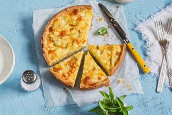 Quiche au thon et aux olives vertes au Thermomix