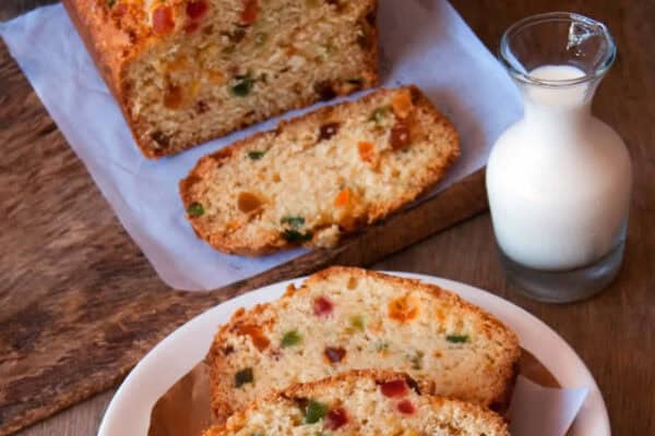 Cake aux fruits confits au Thermomix