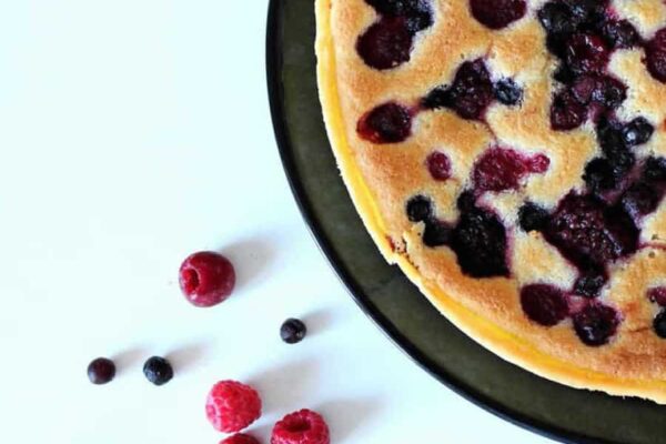 Tarte amandine aux fruits rouges au Thermomix