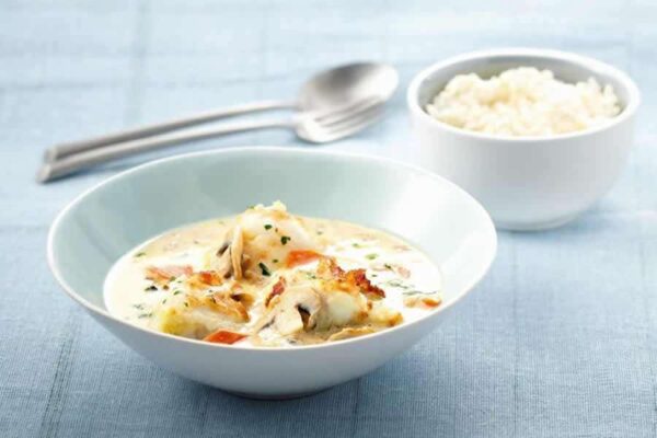 Blanquette de lotte au Thermomix