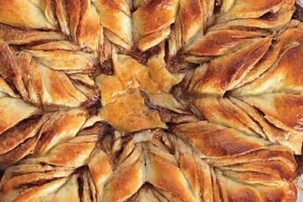 Brioche étoilée au Nutella au Thermomix