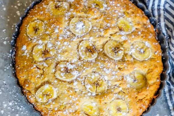 Cake aux pommes et bananes Recette WW