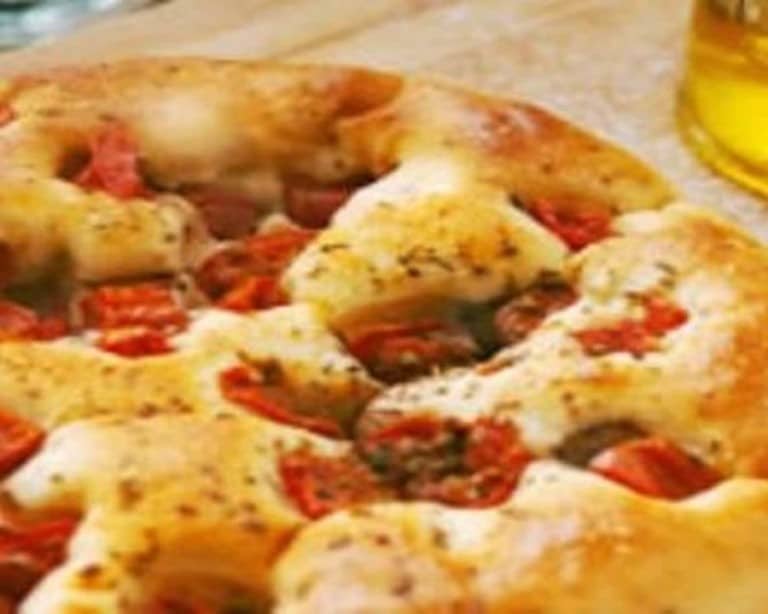 Fougasse aux tomates cerises au Thermomix