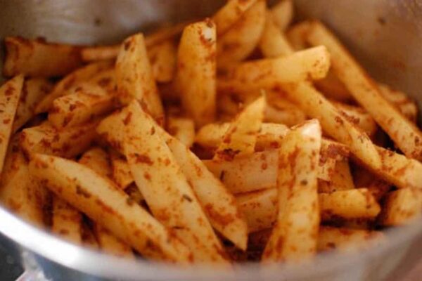 Frites au four Recette W Watchers