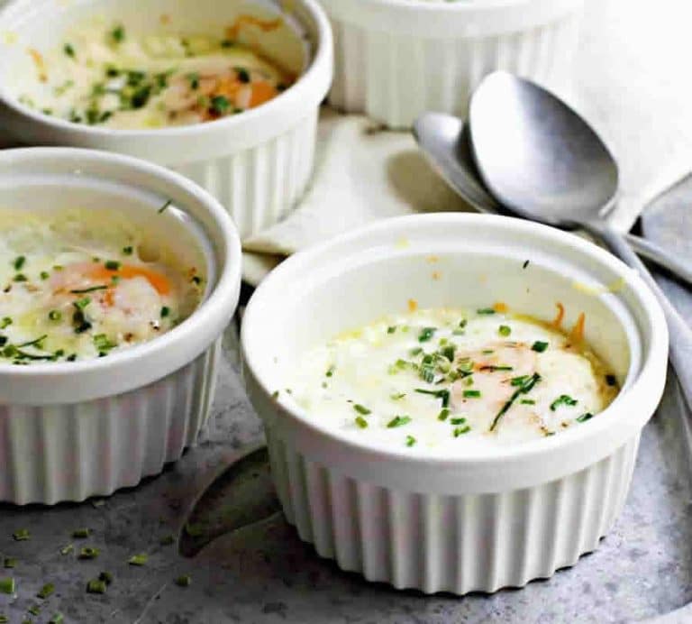 Oeuf en cocotte jambon et boursin au Cookeo