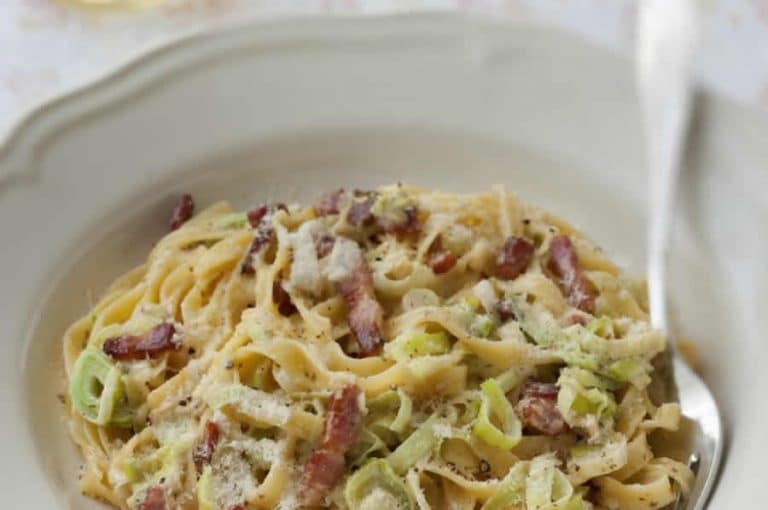 Pâtes aux poireaux et boursin au Cookeo