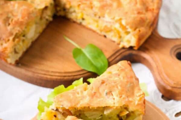 Quiche sans pâte au thon au Cookeo