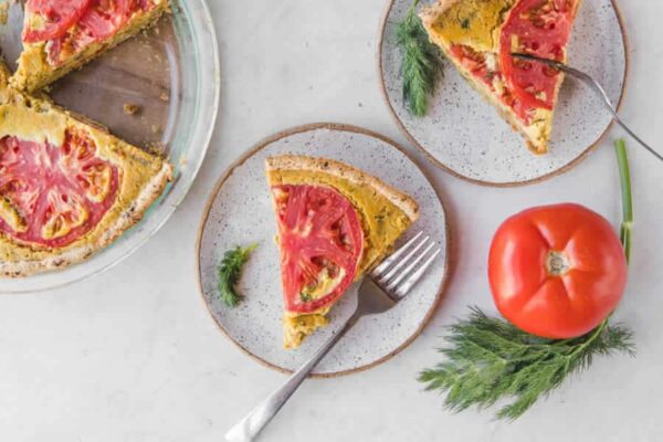 Quiche sans pâte au thon et tomates Recette WW