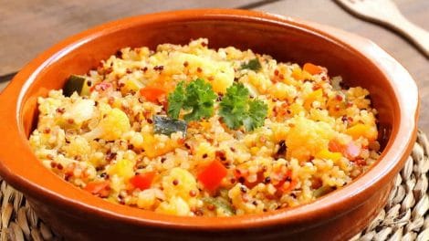Quinoa aux légumes au Cookeo