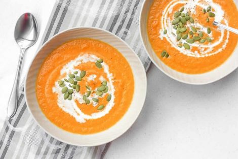 Soupe de carottes au gingembre au Thermomix