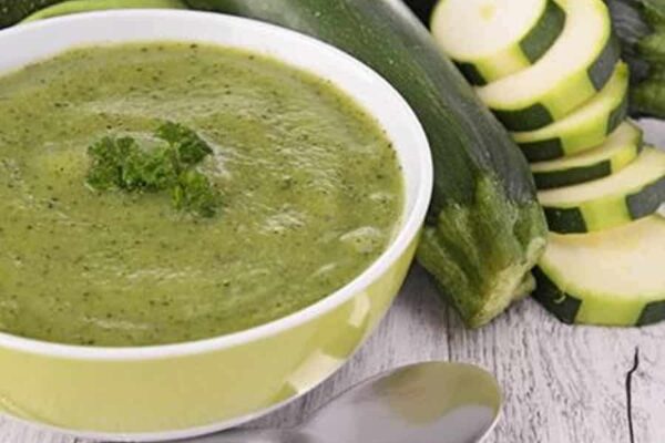 Velouté de courgette au kiri au Thermomix