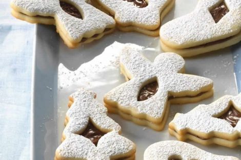 Biscuits de Noël fourrés au Nutella au Thermomix