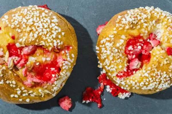 Brioche de Saint-Genix aux pralines roses au Thermomix