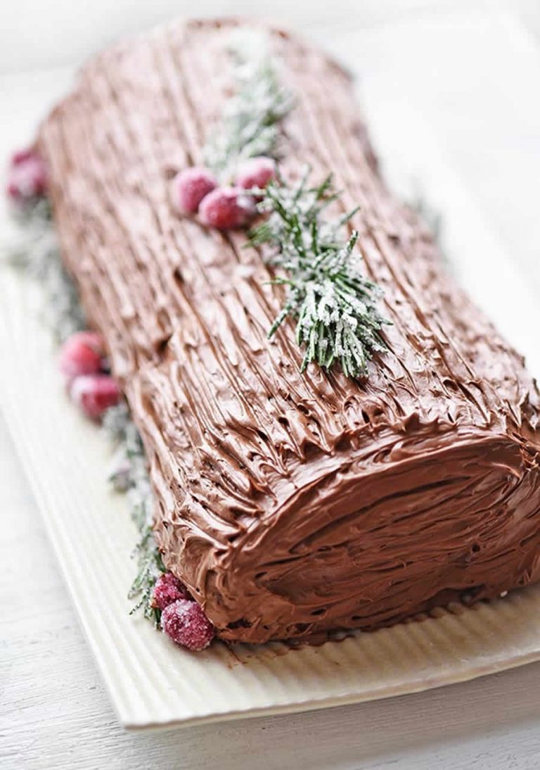 Bûche de Noël au Nutella au Thermomix