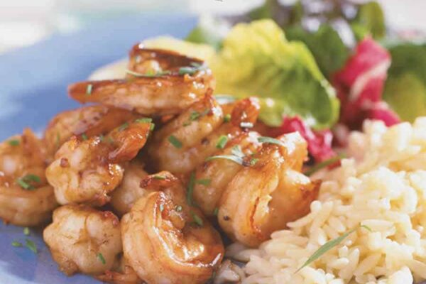 Crevettes sautées au Thermomix