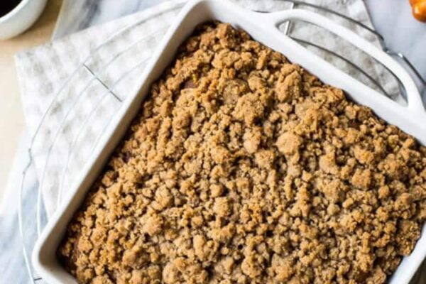 Crumble de butternut aux lardons au Thermomix