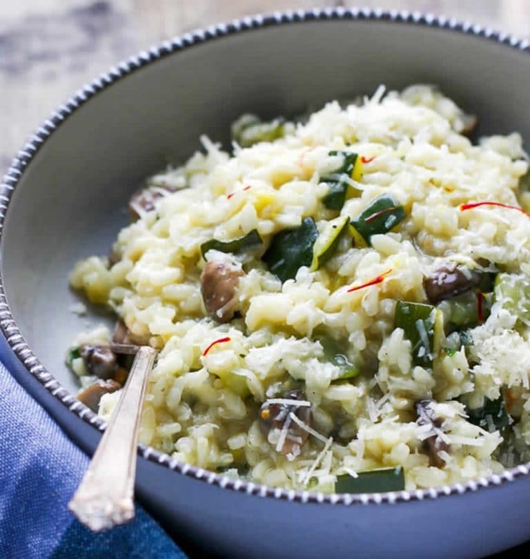 Risotto au poulet et aux courgettes au Thermomix